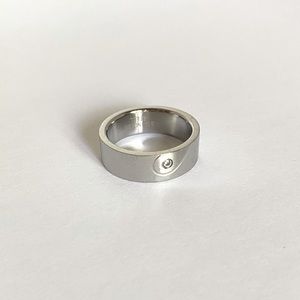 Men’s Diamond Accent Stainless Steel Ring